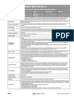 Material Data Sheet Mds D55 Rev. 5: TYPE OF MATERIAL: Ferritic/Austenitic Stainless Steel, Type 25Cr Duplex