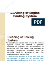 Servicing of Cooling System and Engine Trouble Shootings-1