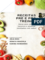 Receitas Pré e Pós-Treino PDF