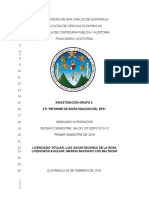 Informe de Investigacion Del Eps