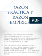 Razón Práctica y Razón Empírica