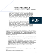 Informe Preliminar Del Presupuesto 2017-2019