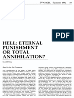 Hell: Eternal Punishment or Total Annihilation?: Gerald Bray