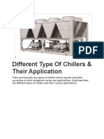 Different Type of Chillers