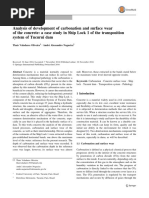 Analysis of Development of Carbonation and Surface Wear of The Concrete: A Case Study in Ship Lock 1 of The Transposition System of Tucuruı Dam