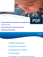 Industrial Wastewater Treatment Plants Design: Two Days Training On The Operation and Management of Wwtps