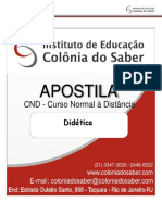 Apostila de Didática - Atualizada