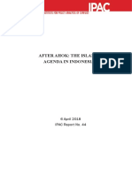 After Ahok: The Islamist Agenda in Indonesia: 6 April 2018 IPAC Report No. 44