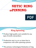 Magnetic Ring Spinning