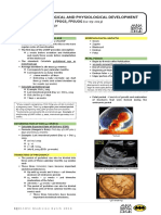 Fetal Morphological and Physiological Development PDF