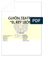 Guión El Rey León