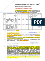 e-NIT No. 143 of 2018-19 Dated 28-12-2018: Short Notice Inviting Tender