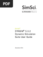 Dynamic Simulation Suite User Guide