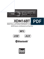 Stereo xdm16bt PDF