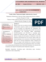 New Formulation and Evaluation of Domperidone Suspension