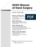 ASSH Manual of Hand Surgery PDF