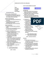 Pharmacokinetics: 1 - Trish