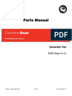 Onan BGM NHM Marquis Parts Manual