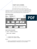 S - Party Data Model