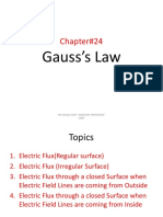 Chapter#24: Gauss's Law