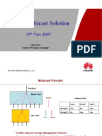 GPON Multicast Solution: Jack Zhu Senior Product Manager