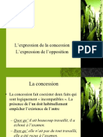 Concession Et Opposition1