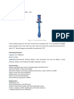 Equipment:: Figure 1: Vertical Turbine Pump