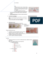 Matemática 6º Ano Módulo III - Sólidos Geometricos. Volumes (Cones) 2 Parte Soluções