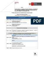 Programa Foro ANC - Mintra