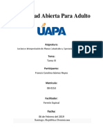 Universidad Abierta para Adulto, Tarea III Catastro Jurídico