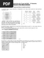 2 Lista de Exercicios Do 2 Bim Do 2 Ano Do EM CAMPO ELETRICO