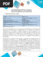 Syllabus Del Curso Farmacognosia.