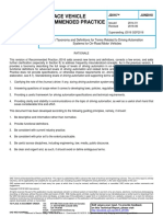 Surface Vehicle Recommended Practice