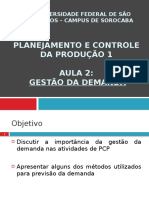 Aula - Gestão Da Demanda