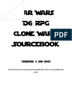 Star Wars D6 Clone Wars Sourcebook PDF