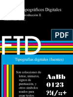 Formatos Tipográficos Digitales