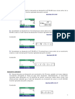 Matemática Financiera Ejercicios