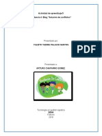 Actividad de Aprendizaje 5 Blog Solución de Conflictos