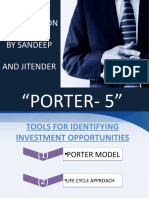 Presentation by Sandeep and Jitender: "PORTER-5"