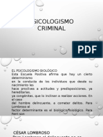 Psicologismo Criminal