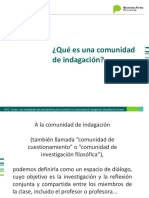 ¿Qué Es Una Comunidad de Indagación