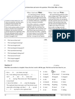 Pre-Intermediate Test