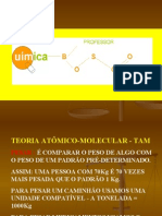 Química PPT - Teoria Atômica Molecular