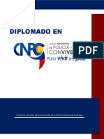 Diplomado Código Nacional de Policia y Convivencia 2019