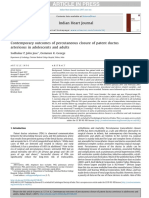 Contemporary Outcomes of Percutaneous Closure of Patent Ductus Arteriosus in Adolescents and Adults PDF