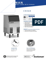 Scotsman CSE60-1A Ice Maker 3243721