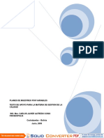 Alfredo Cosio - Plan de Muestreo Por Variables PDF