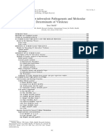 Mycobacterium Tuberculosis Pathogenesis and Molecular: Determinants of Virulence