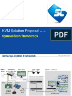 KVM Solution Proposal: Syncustech/Remotrack