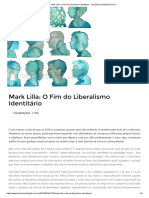 Mark Lilla - O Fim Do Liberalismo Identitário